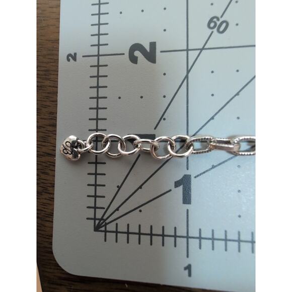 Brighton two tone Heart Charm Ball beads bracelet - Picture 10 of 11